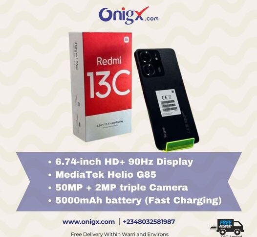 Unlocking the Power of Connectivity: Why You Need the Redmi 13C from Onigx Phone