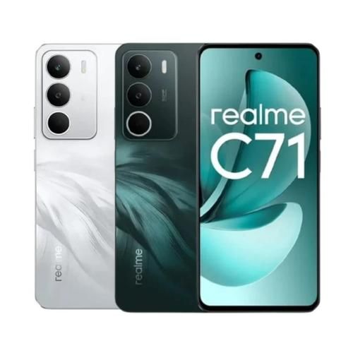 Smartphone Celular Realme C71 4G 128G ou 8G 256G NFC Global Câmera 50MP Tela 6,67 120Hz Bateria 6300mAh IP64 C Smartphone Celular Realme C71 4G 128G ou 8G 256G NFC Global Câmera 50MP Tela 6,67 120Hz Bateria 6300mAh IP64 C