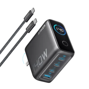 Anker 140w Charger Usb C Charger- 4-port Multiple-device Fast Charging