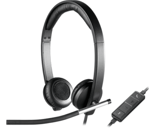 Logitech H650e Business Headset With Noise Cancelling Mic