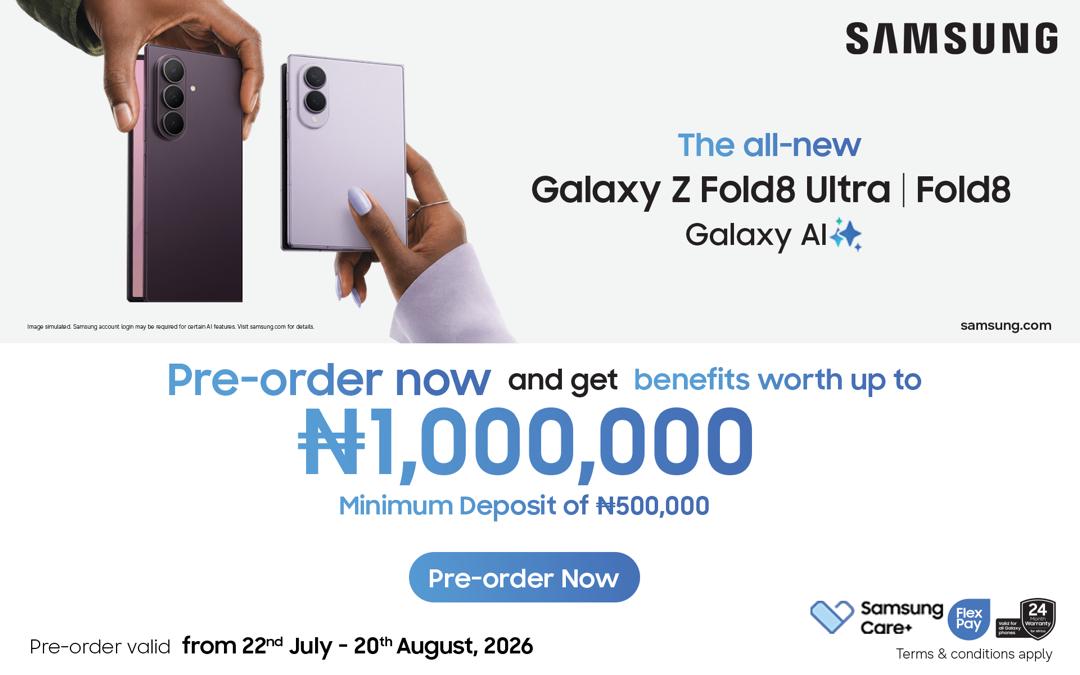 Samsung Fold 8 Pre order