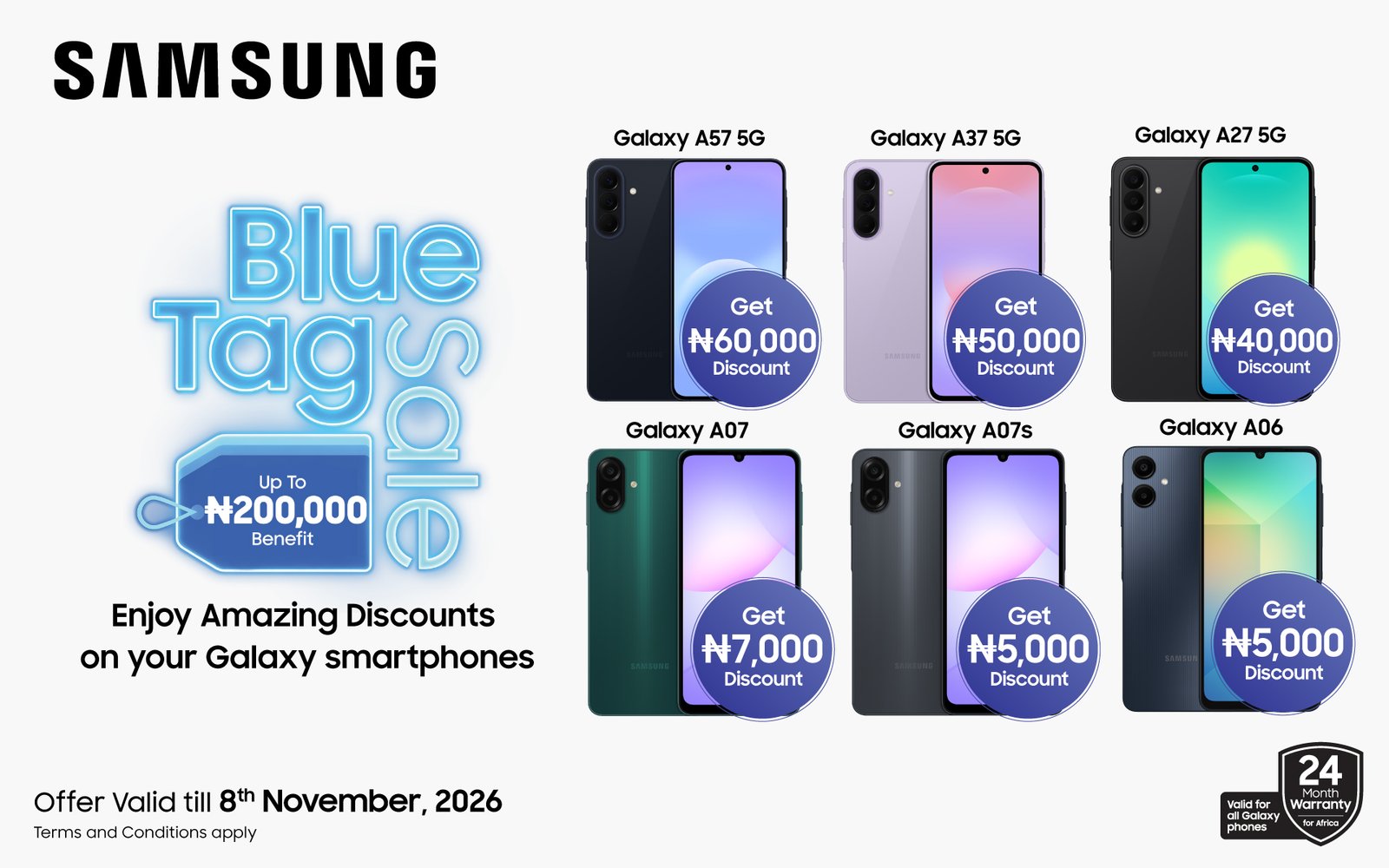 Samsung Blue Tag sale 2026